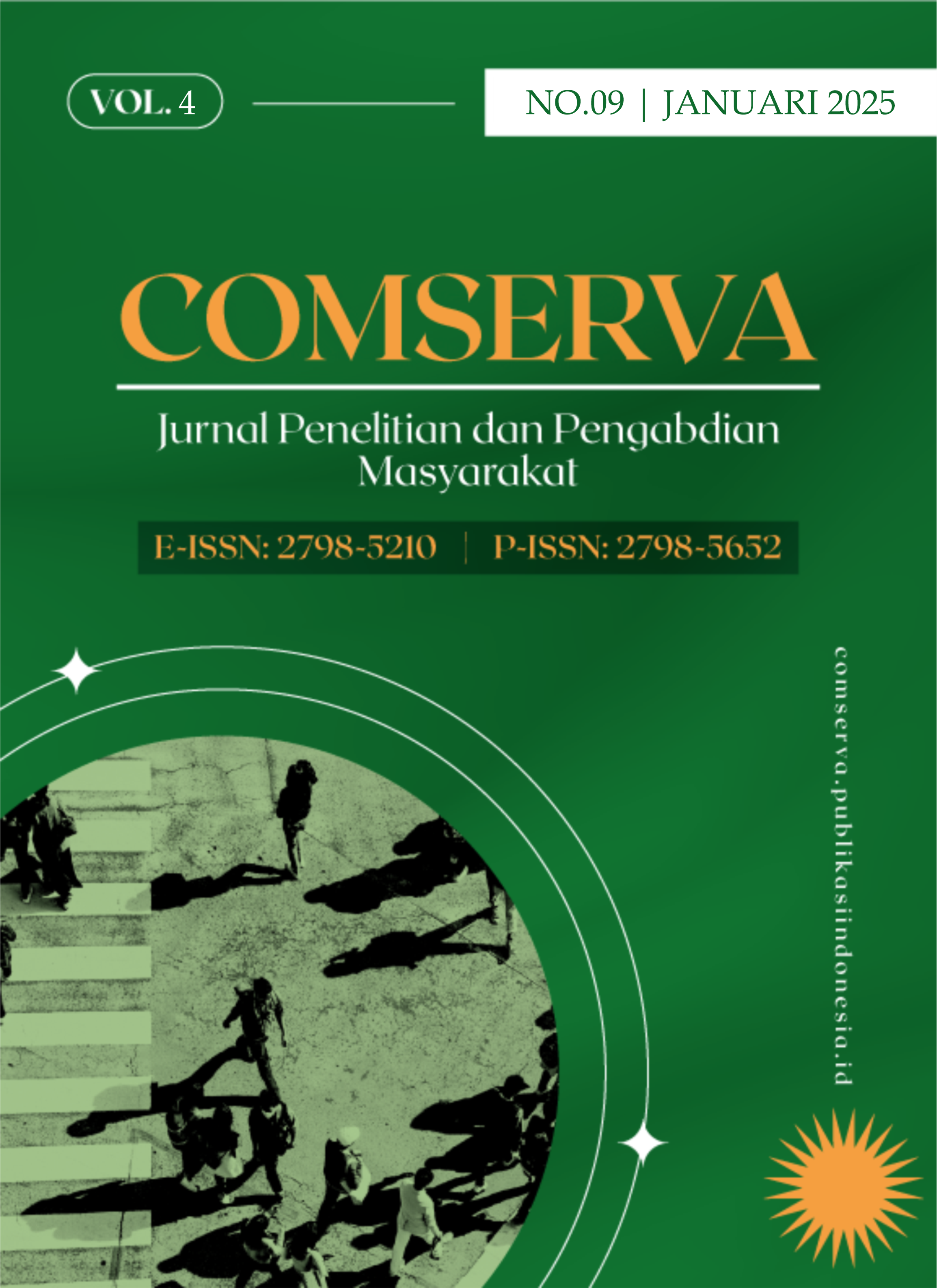 					View Vol. 4 No. 9 (2025): COMSERVA: Jurnal Penelitian dan Pengabdian Masyarakat 
				